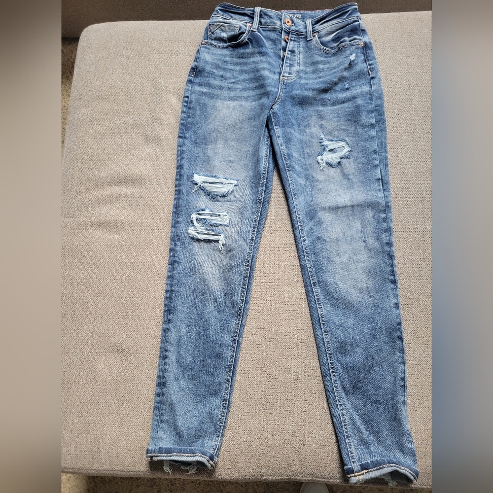 Maurices high rise boyfriend jeans size 4